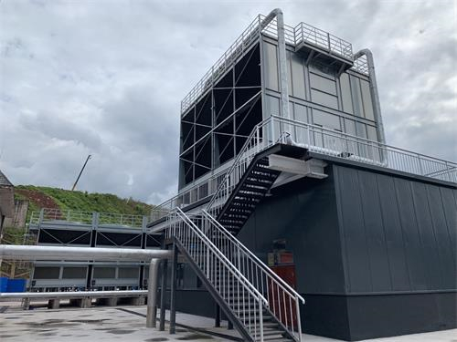 開式冷卻塔電機和水盤保護措施(開式冷卻塔一般能降