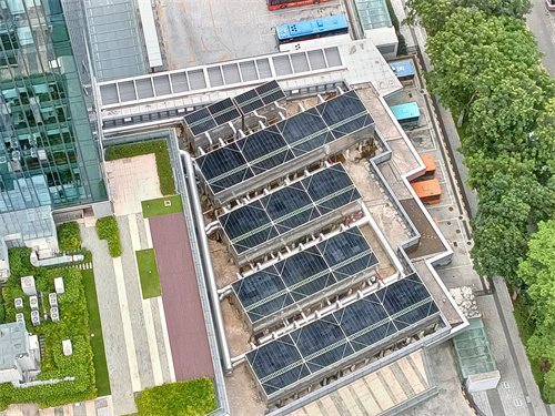 冷卻塔的產品原理是什么?(冷卻塔機組的工作原理圖)