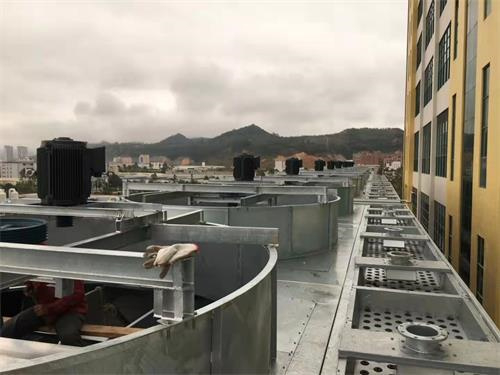 全鋼冷卻塔使用過程中是如何進行降溫(冷卻塔怎么使