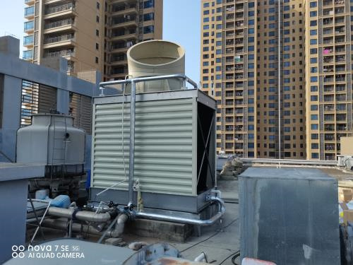 玻璃鋼冷卻塔的制冷效率高及所占空間范圍小