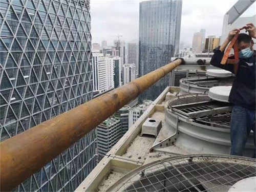 冷卻塔填料清洗方法