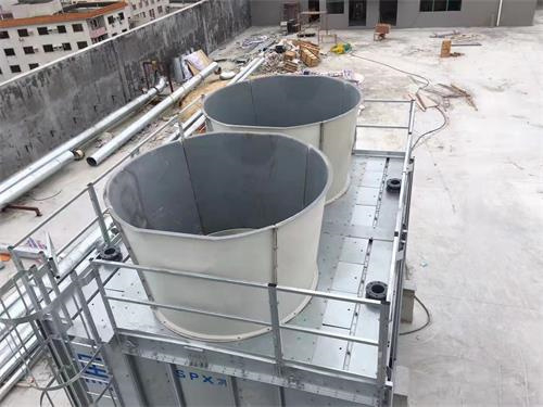 玻璃鋼斜管冷卻塔填料安裝方法