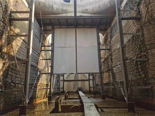 開式冷卻塔散水池出現結冰解決方案(開式冷卻塔樣本)