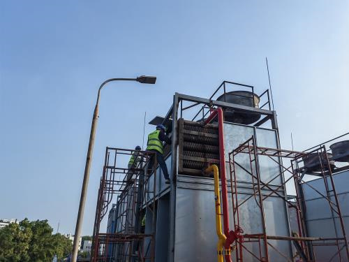 冷卻塔填料多久更換一次(冷卻塔更換填料人工費是多