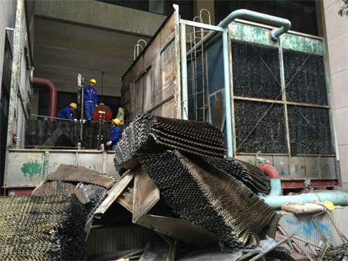 開式冷卻塔閉路循環詳細內容(開式橫流冷卻塔)